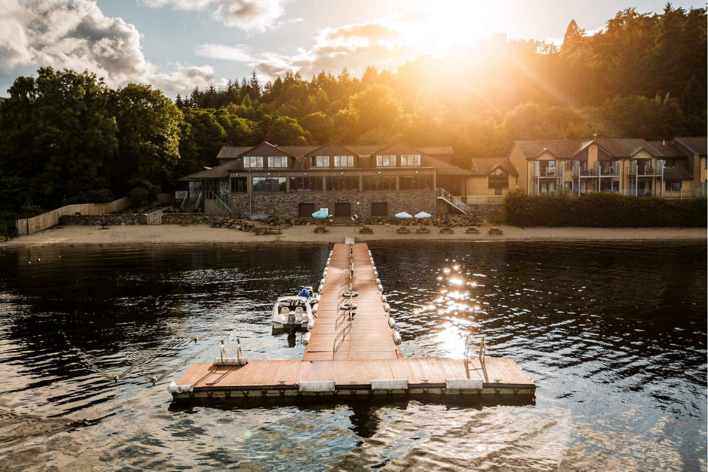 Lodge on Loch Lomond